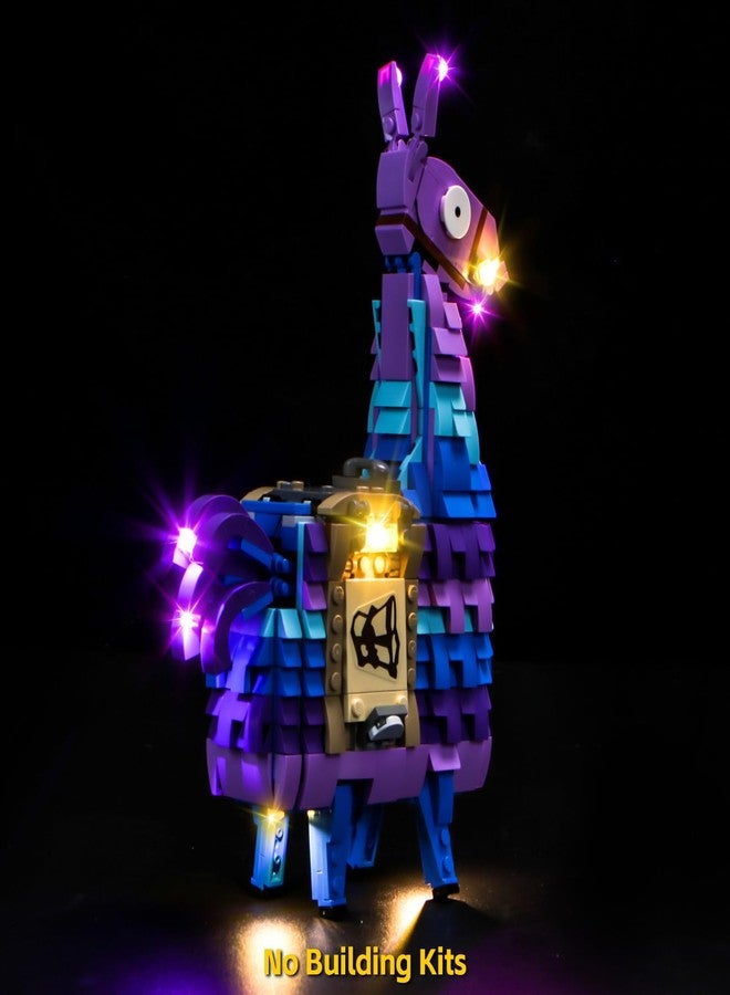 BrickBling LED Light Compatible with Lego Fortnite Supply Llama, Creative Lighting Kit Compatible with Lego 77071 (No Model) - Image 2